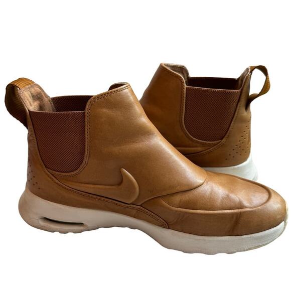 Nike Air Max Thea Mid Leather Sneaker, Ale Brown/Sail/Velvet Brown, Size 6 - Picture 5 of 9